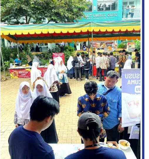 Booth Storia Coffee di bazar sekolah